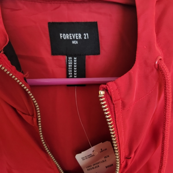 Forever 21 Hooded Jacket size Medium - Picture 6 of 7